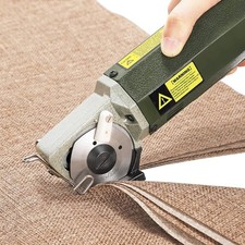 Electric Rotary Fabric Cutter, Multi-Layer Electric Scissors with 0.78" Cutting
