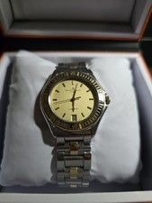 Orologio vintage uomo Baume & Mercier Malibu SS/18K automatico MV045083 con link extra