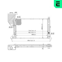 ERA MotorküHler WasserküHlerfüR Mercedes-Benz Sprinter 3-T Kasten 313 CDI