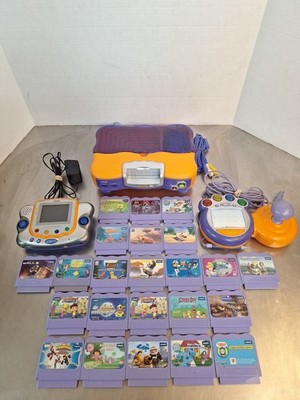 VTech V.Smile TV System Console Plus Portable Pocket, 1 Controller & 23 Games