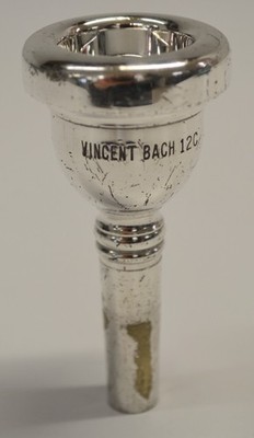 USED BACH 12C MOUTHPIECE FOR TENOR SHANK TROMBONE/BARITONE, LISTING #6