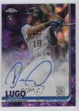 2019 Topps Chrome Sapphire Edition Purple 9/10 Dawel Lugo #CSA-DL Auto 0e23