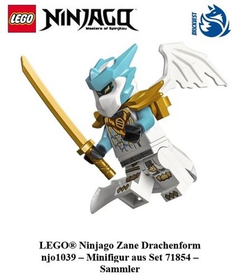 LEGO  Ninjago Zane Drachenform njo1039   Minifigur aus Set 71854   Sammler Neu