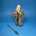 Vintage Star Wars 1983 ROTJ BIB FORTUNA Figure Complete w/ Staff Robe & Belt HK