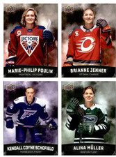 2025-26 Upper Deck PWHL Showcase Base cards (#1-#18) U-Pick From List