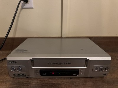 Sanyo Hi-Fi VCR VHS Player VWM-800 Tested Working - No AV Cord - No Remote