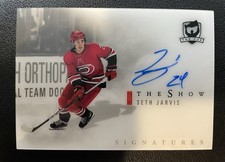 21-22 The Cup Hockey THE SHOW White Rookie Auto SW-37 Seth Jarvis