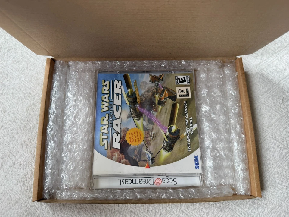 Star Wars Episode I Racer Sega Dreamcast - NTSC-U/C USA VGC CIB Reg Natural Disc - Image 3 of 4