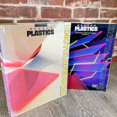 Modern Plastics Buyers Guide & Encyclopedia 1993 Softcover / 1994 Hardcover