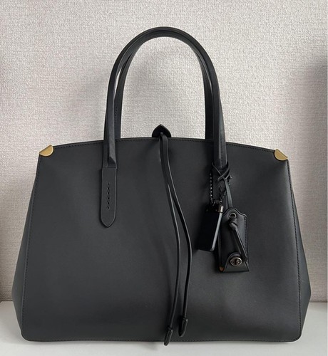 COACH Cooper Carryall Grab Tan Leather