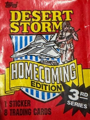 1991 TOPPS Desert Storm SERIES 3 Complete Your Set U Pick Hussein RC