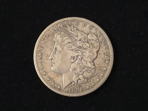 1890-CC Morgan Silver Dollar Very Fine 10704