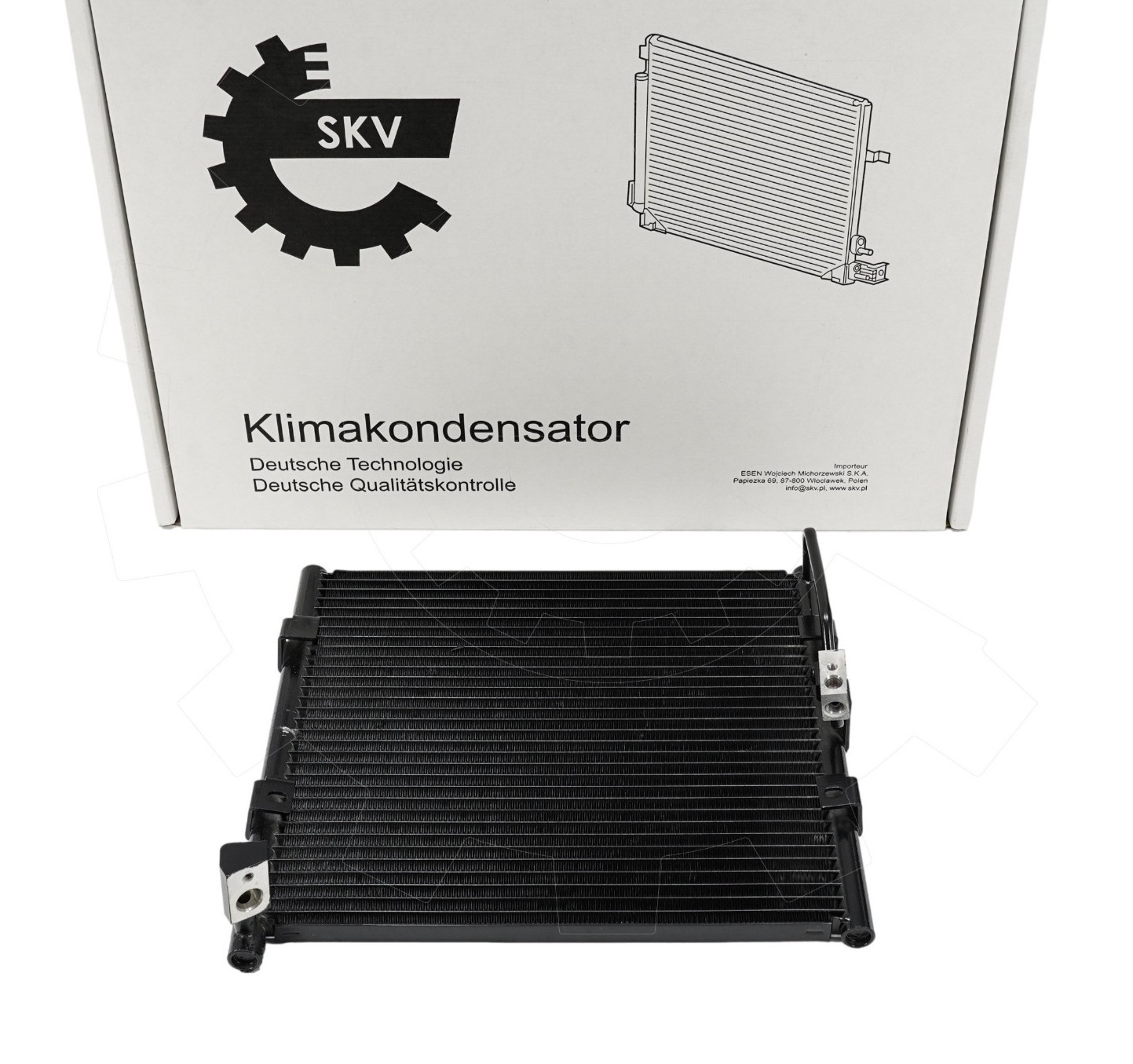 Condensateur de climatisation haute performance thermique pour Rover 200