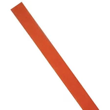 Blank Warning Stake, Reinforced Polymer, Non-Reflective, 66 Height, Orange,