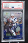 2007 Donruss Score Tom Brady #155 Atomic Refractor Patriots PSA 10 Gem Mint