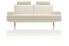 DIVANO MODERNO IN VERA PELLE VARI COLORI ì 2 POSTI   ANCHE3  POSTI OFFERTA