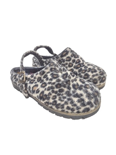 Sofft Billie Cow Hair Clog Size 8 M Slip On Leather Mule 