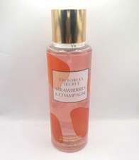 VICTORIA'S SECRET STRAWBERRIES  CHAMPAGNE BODY MIST 8.4 FL OZ LIMITED EDITION