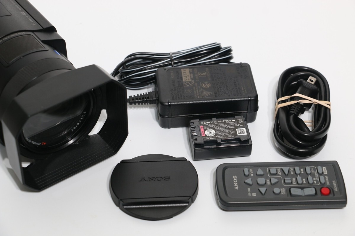 Sony FDR-AX100 4K Camcorder - Black for sale online | eBay