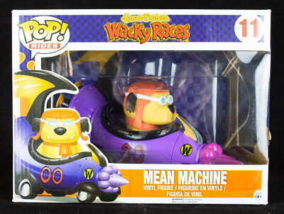 Funko Pop! Rides Mean Machine #11 Wacky Races Muttley VAULTED | eBay
