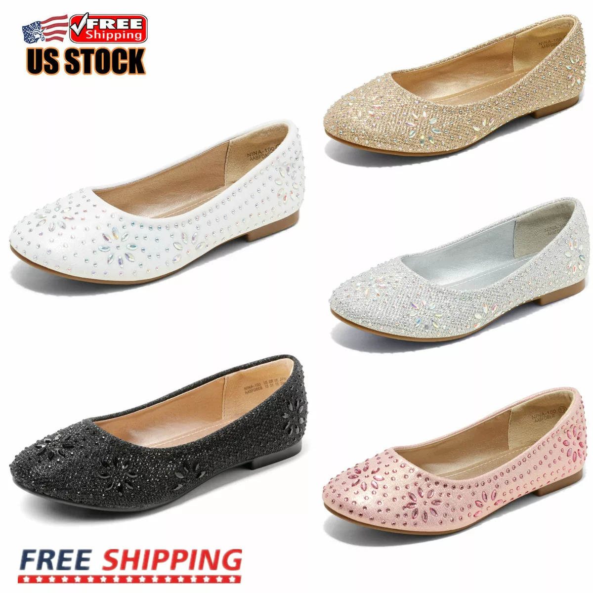 Flat dance shoes sales