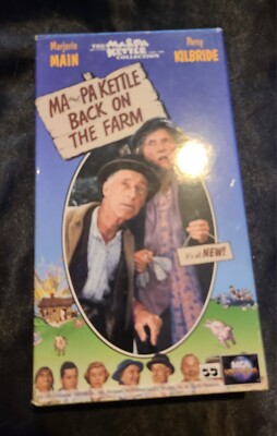 Ma and Pa Kettle Back on the Farm (VHS, 1994) 96898193337| eBay