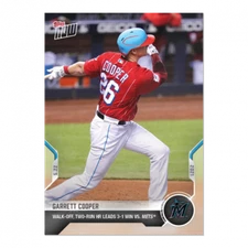 GARRETT COOPER MIAMI MARLINS 2021 TOPPS NOW #257