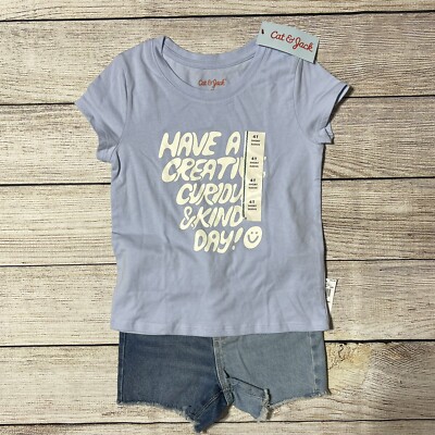 Baby Girl Outfit Size 4T. NWT! Spring/Summer. Shorts And T-Shirt. Mixed Brands.