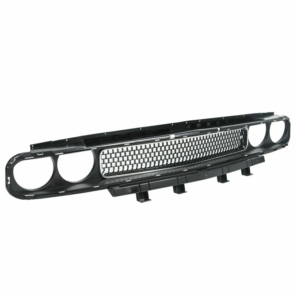 For 2008-2014 Dodge Challenger Grille Upper 2009 2010 2011 2012 2013 - Image 2 of 4