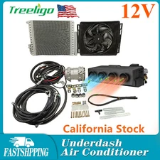 DC 12V Cool&Heat Underdash Electric Air Conditioner Universal Auto Car A/C Kit