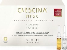 Crescina Transdermic HFSC 100 Complete Treatment 500 Woman 10 10 amp
