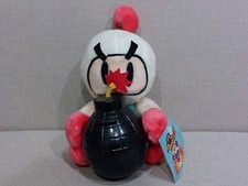 Super Bomberman White Bomber Plush Doll Hudson Soft 199