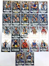 2012 SELECT AFL ETERNITY ALL AUSTRALIAN TEAM CHASE CARD COMPLETE 22-CARD SET