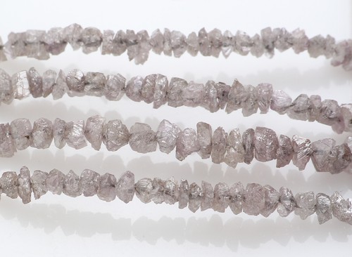 Diamante Suelto Natural Marrón Rosa Color Cuentas Áspera Claridad I3 19.00 Ct L6127 - Imagen 5 de 9