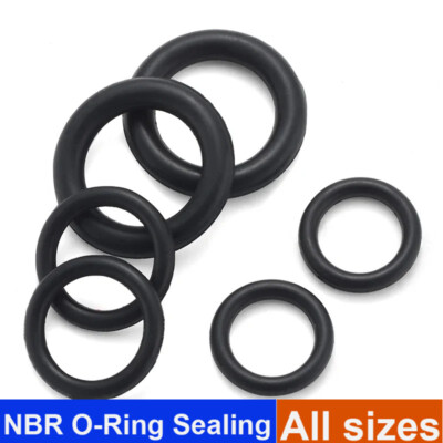 Wire Diameter 5.0mm Oil Resistant NBR Nitrile Butadiene Rubber O-Ring Sealing