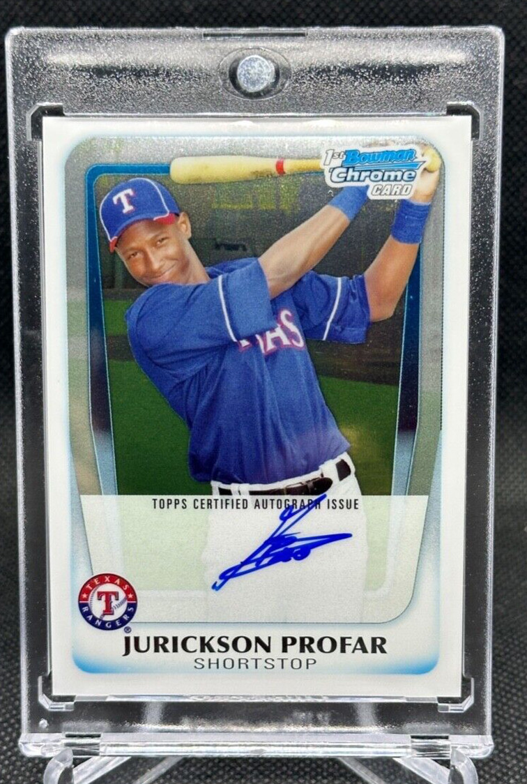 JURICKSON PROFAR 2011 Bowman Chrome Prospects Rookie Auto #BCP82