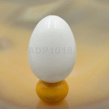 Natural Gemstone Egg Crystal Sphere Reiki Healing Massage Finger Exercise