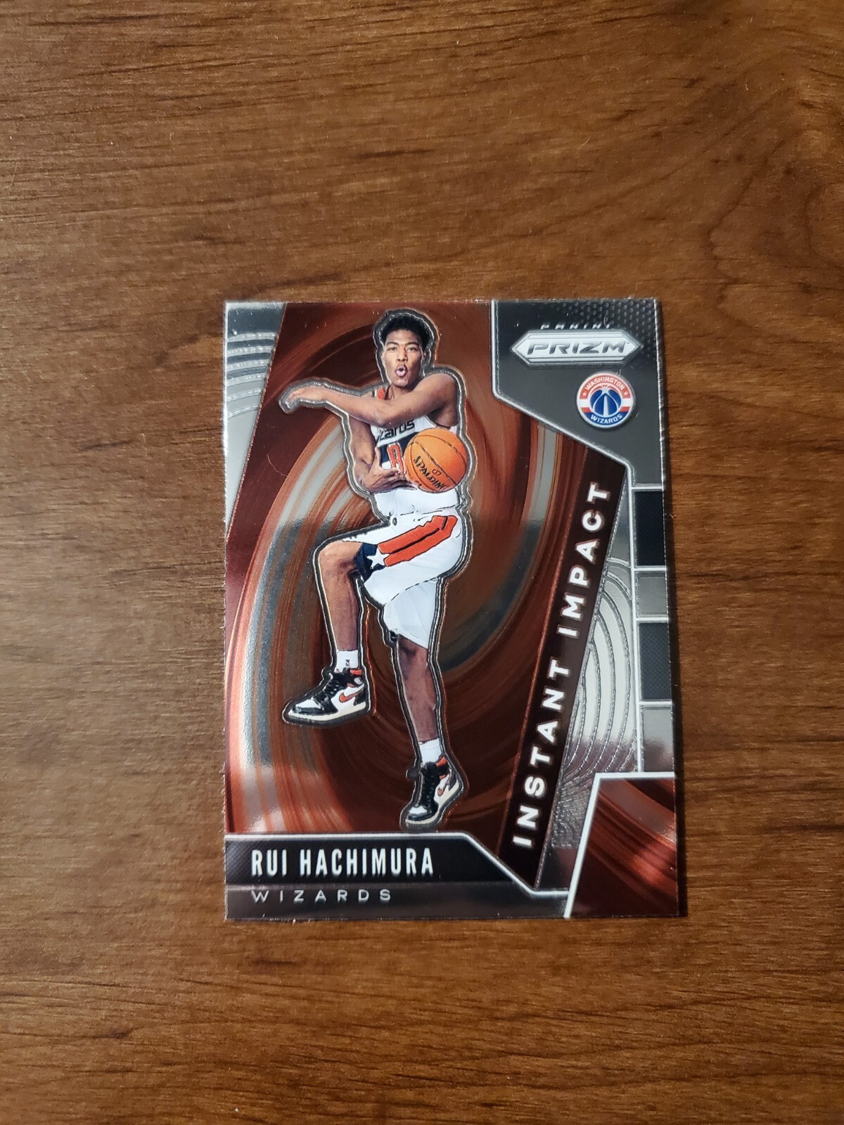 Rui Hachimura - 2019-20 Panini Prizm - #8 - Instant Impact- Washington Wizards