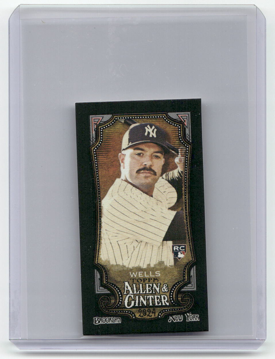 2024 Topps Allen & Ginter #53 Austin Wells - Mini Black Boarder - 10364