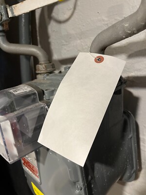 White Tyvek Tags With Fasteners, 6 1/4'' x 3 1/8'' (size 8), 100/Case