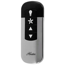 Hunter Fan - Replacement Handheld Ceiling Fan Remote Control - Silver- K6266-12