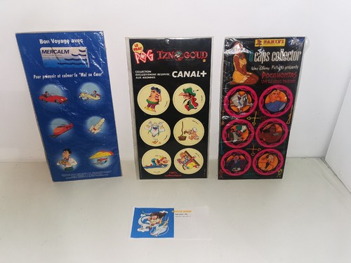 POGS ET KINIS TRES BEAU LOT ANCIENNE GÉNÉRATION DIVERS