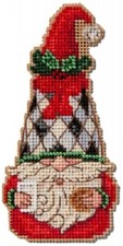 Mill Hill 2024 Jim Shore Beaded Cross Stitch Kit  Milk  Cookie Gnome