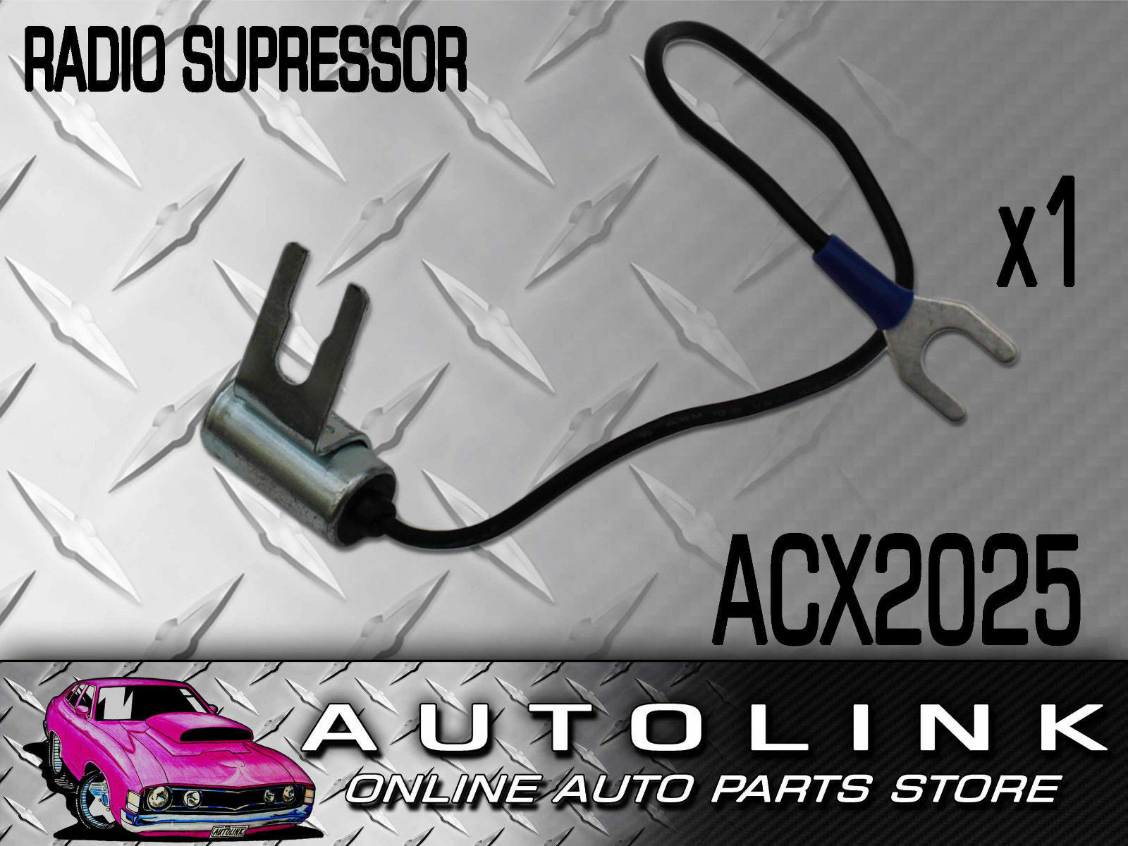 OEX ACX2025 Car 4WD Radio Suppressor Stop Amp Noise Condenser Stereo