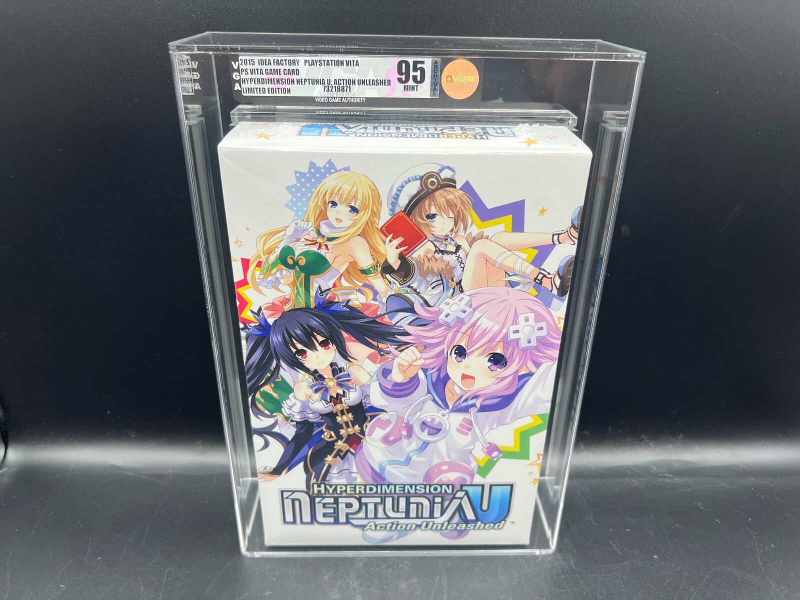 Hyperdimension Neptunia U: Action Unleashed Limited Edition Vita VGA 95  SEALED | eBay