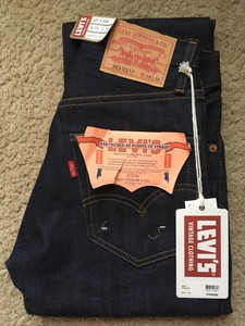 Levi's Vintage Clothing LVC 505 1967 Rigid 28x34 Selvedge Talon zipper | eBay