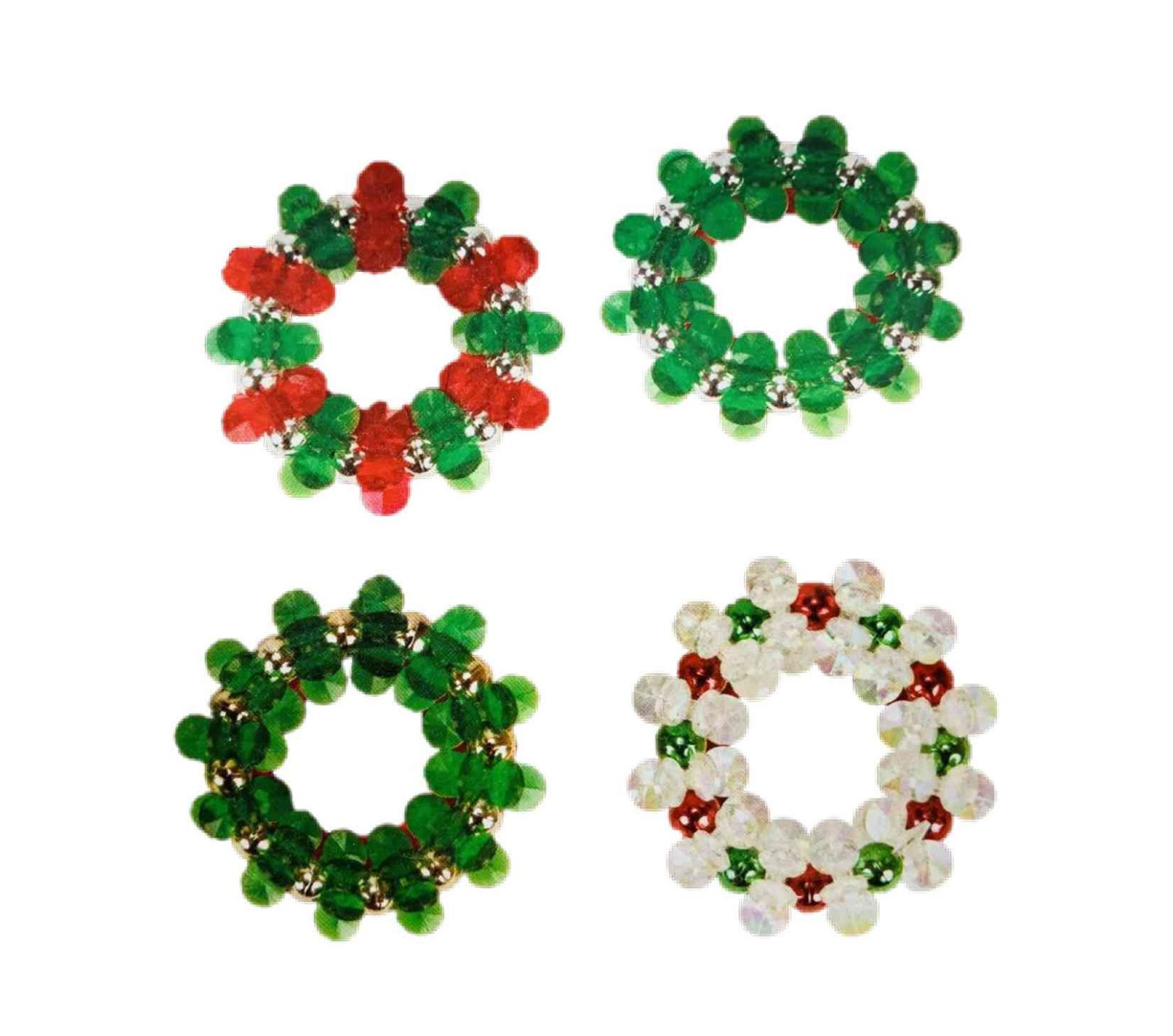 Wreath Bead Craft Kit, Makes 9 (217 Pieces, Ages 6+) eBay