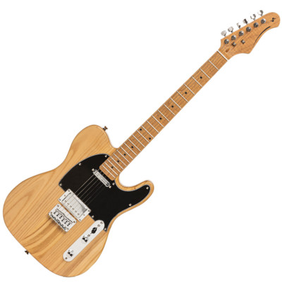 Stagg SET-Plus NAT E-Gitarre Tele Style