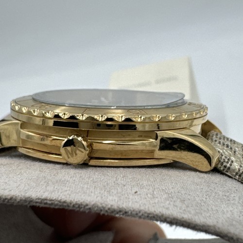 MICHAEL KORS MK6999 DAMEN RUNWAY MK LOGO ARMBAND UHR - MÄNGEL - Bild 5 von 8