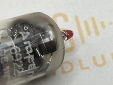 1x Amperex E88CC 6922 PQ USA D-getter Red Tip - New York 1960 - NOS